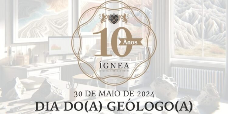 ÍGNEABR Comemorando 10 Anos no Dia do(a) Geólogo(a)