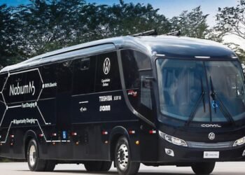 CBMM, Toshiba e Volkswagen apresentam protótipo de ônibus elétrico com bateria de carregamento ultrarrápido