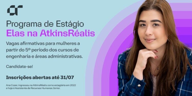 Programa de estágio para mulheres