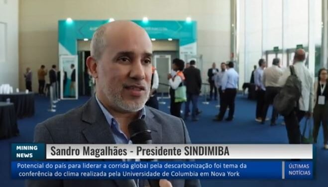 Bahia é a menina dos olhos da mineração no país, avalia Sandro Magalhães