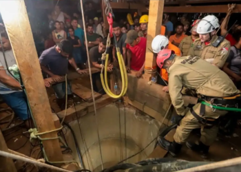 Garimpeiros são resgatados de mina ilegal que desabou em Canaã