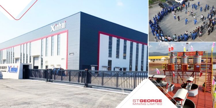 St George e Xinhai Firmam Parceria Estratégica para o Setor de Mineração