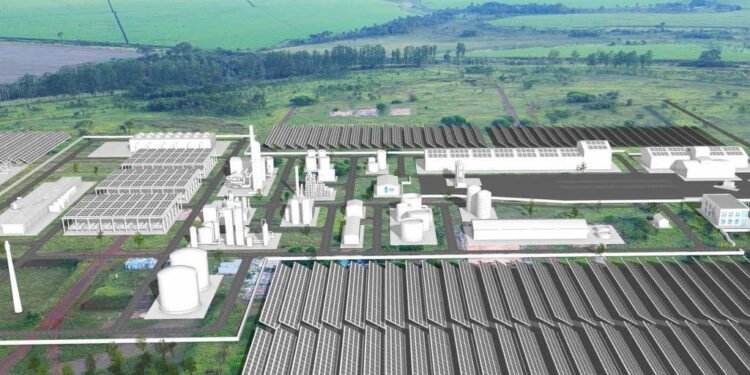 Projeto de Planta da empresa Atlas em Uberaba