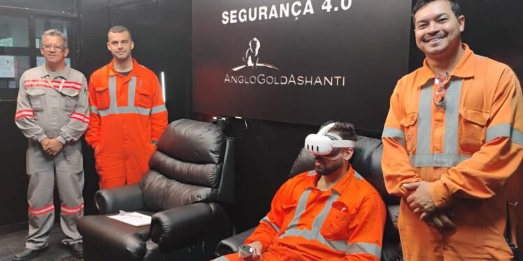 AngloGold Ashanti adota realidade virtual para treinar segurança em mina de Sabará