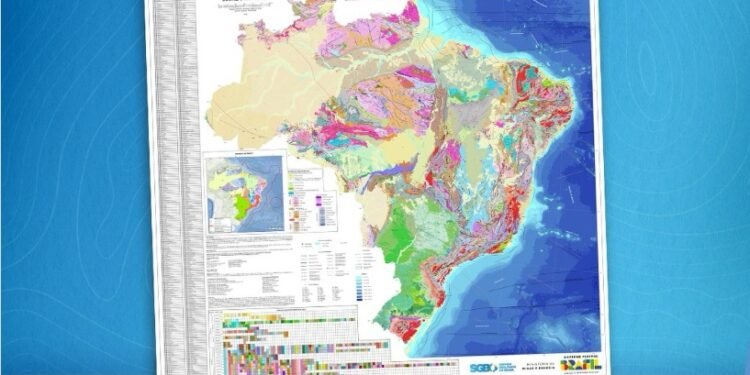 Nova edição do Mapa Geológico aprimora conhecimento sobre território brasileiro