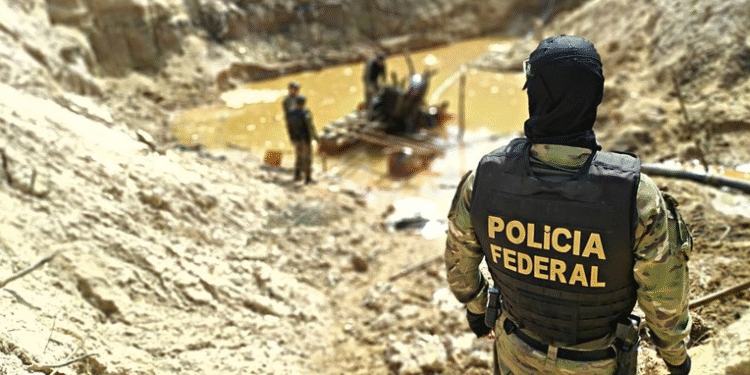 PF avança contra garimpo ilegal de ouro na Bahia