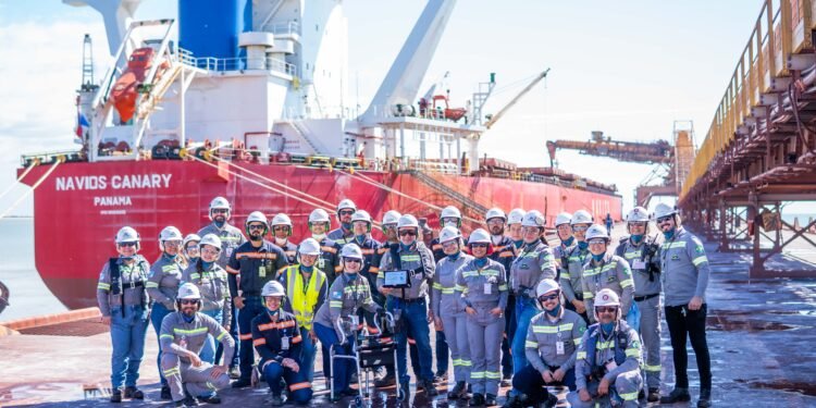 Anglo American bate recorde de 200 milhões de toneladas exportadas pelo Porto do Açu