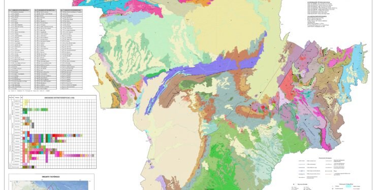 SGB lança Mapa Geológico atualizado do Centro-Oeste