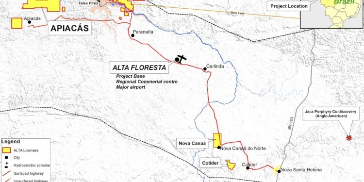 Altamira Gold recebe licença para lavra experimental no Projeto Cajueiro, no Pará