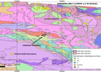 GoldHaven inicia programa de perfuração no projeto de ouro Copeçal, em Mato Grosso