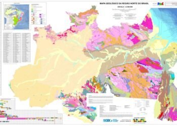 Serviço Geológico do Brasil lança mapa da Região Norte