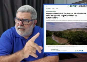 Consumo de água na produção de lítio representa apenas 0,005% da vazão do rio Jequitinhonha, afirma professor da UFNT