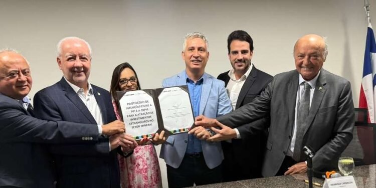 CBPM e PPI firmam protocolo de intenções para impulsionar mineração baiana