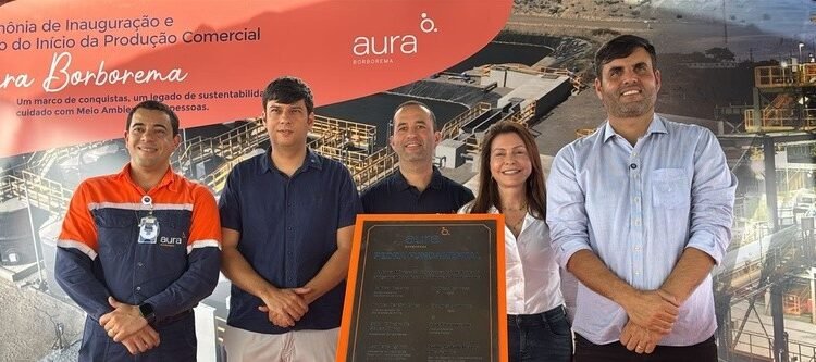 Aura e Prefeitura de Currais Novos celebram início da produção comercial em Borborema