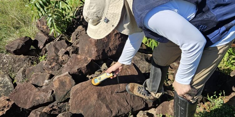 Serviço Geológico busca rochas com potencial de diamantes em Jauru, no Mato Grosso