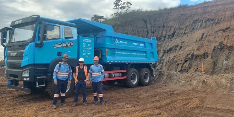 J. Mendes registra economia de até 84% em teste com caminhão elétrico na mineração