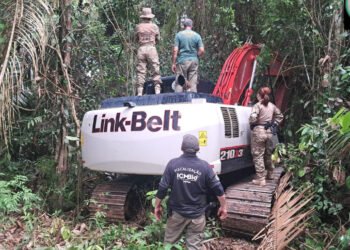 PF realiza operação contra garimpo ilegal de ouro e cobre no Pará