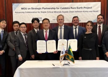 Meteoric firma acordo para vender até 30% da produção do Projeto Caldeira à sul-coreana POSCO