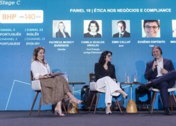 BHP debate futuro da mineração durante a Exposibram 2026