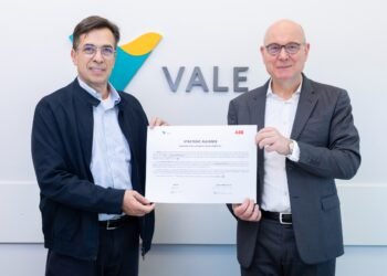 Vale e ABB ampliam parceria para levar automação e IA a operações de minério de ferro