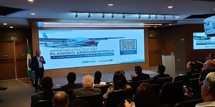 Serviço Geológico prioriza minerais críticos no plano de aerogeofísica para os próximos 10 anos