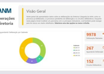 Painel da ANM reúne informações sobre processos e decisões da Diretoria Colegiada